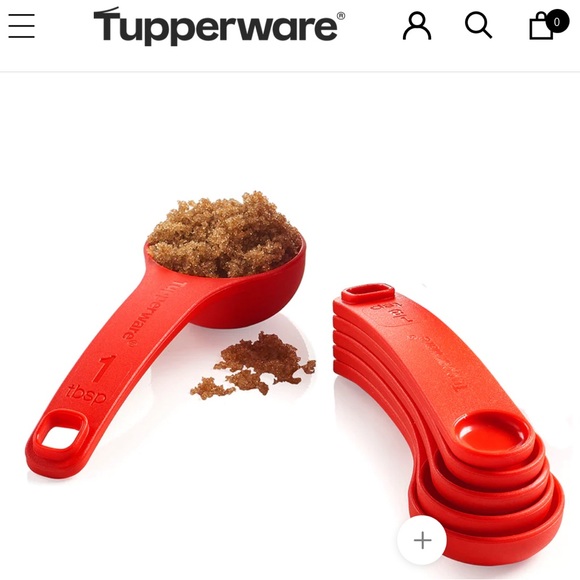 Tupperware measuring spoons & scoop set. NWT - Picture 4 of 7